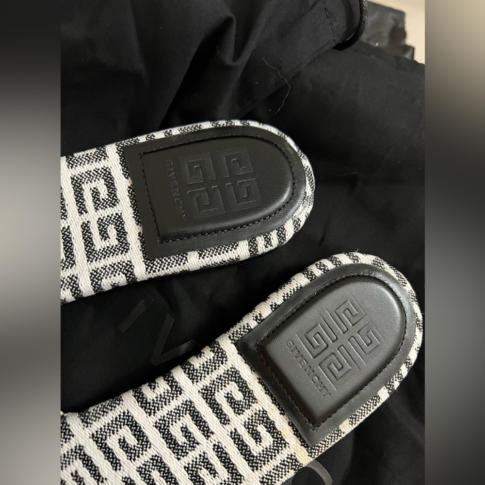 NEW Givenchy Jacquard woven 4G logo slide sandals - Picture 4 of 7
